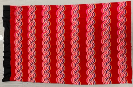 Burmese Acheik Longyi Handwoven Skirt