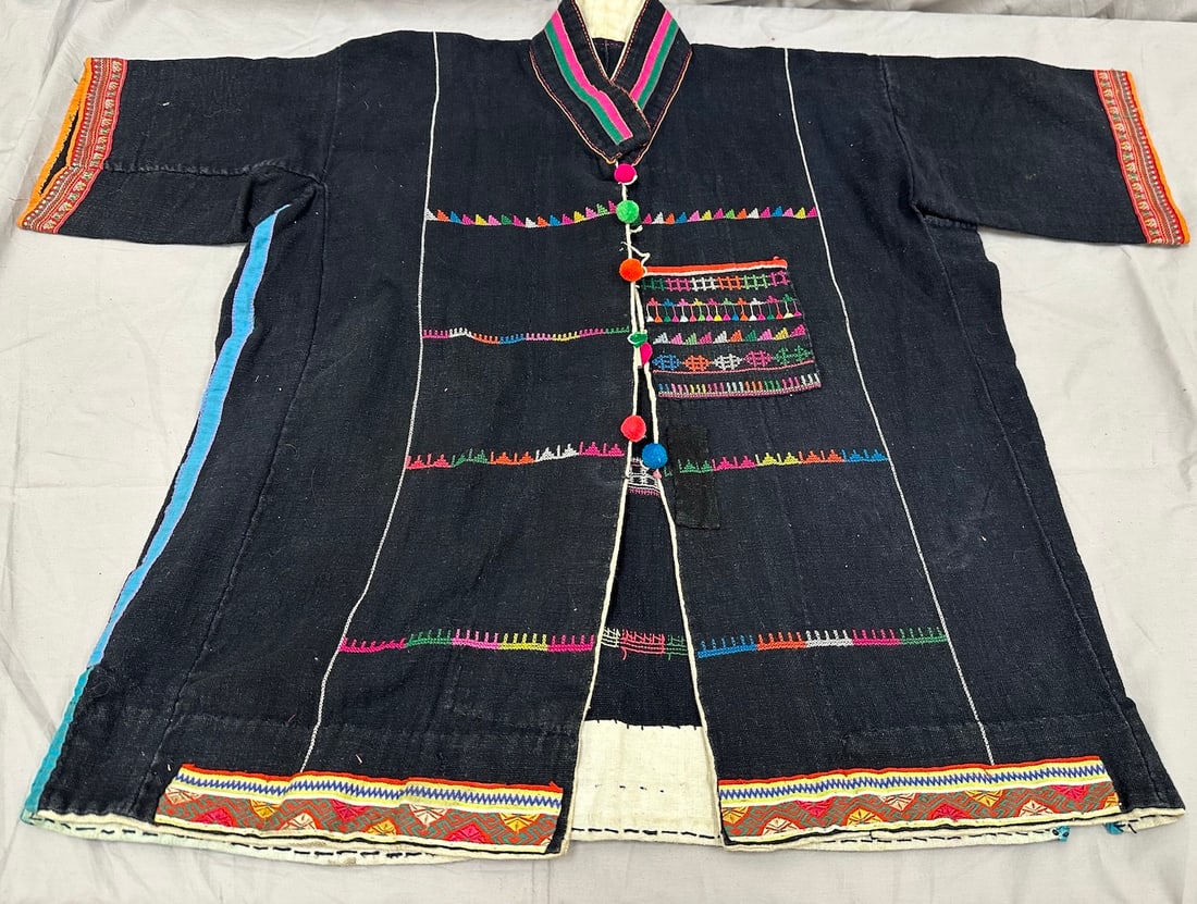 Vintage Akha Hill Tribe Embroidered Jacket (1 of 14)