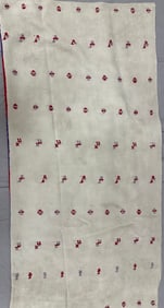 Handwoven Embroidered Andean Textile Folk Art