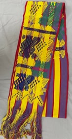 Ethnic Vintage Woven Juan Sacatepequez Sash Belt Textile