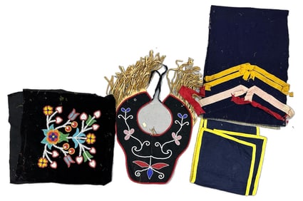 Lot of 4 - Traditional Native American-Style Regalia