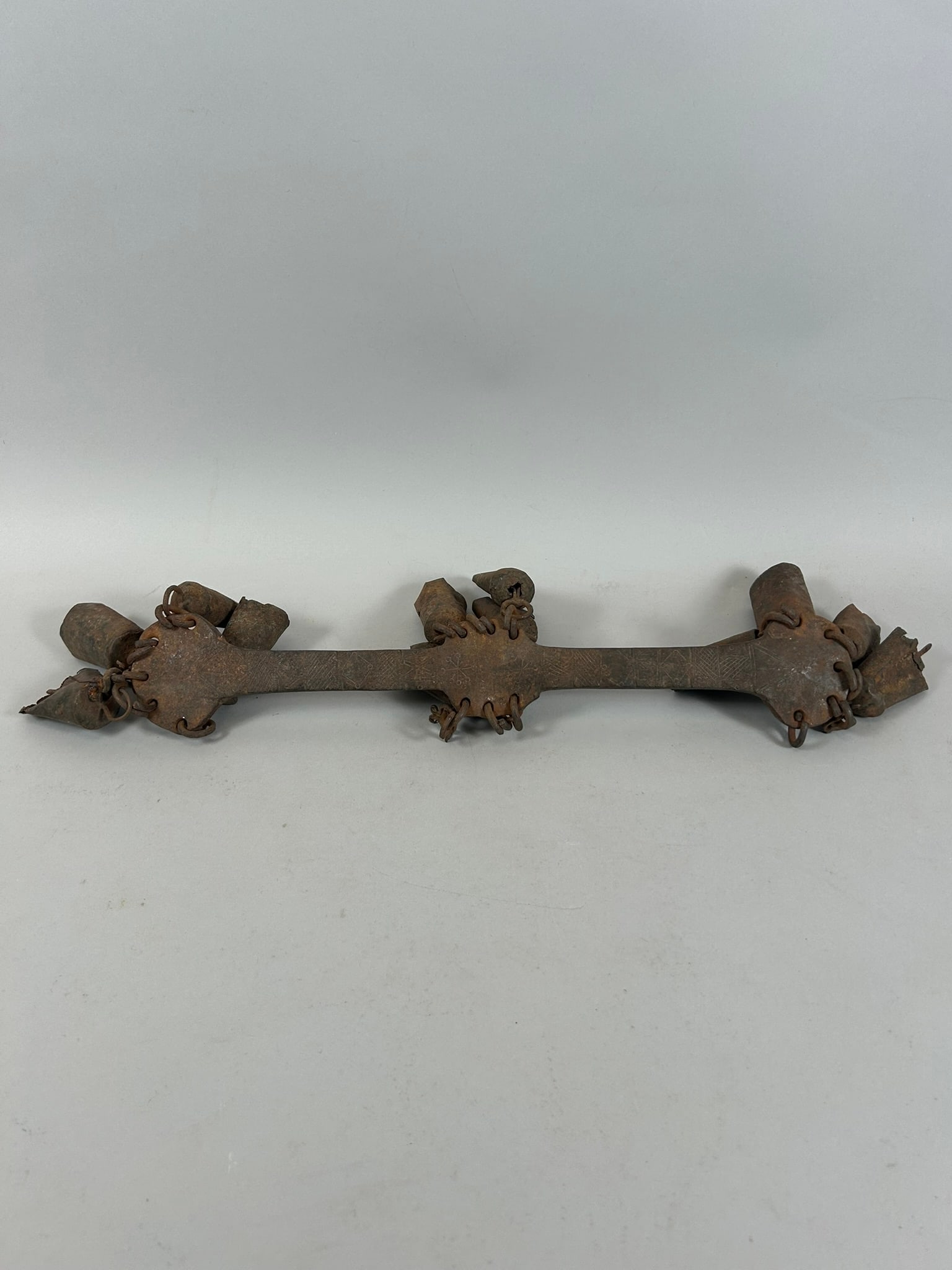 Yoruba Wrought Iron Ceremonial Bells (1 of 4)