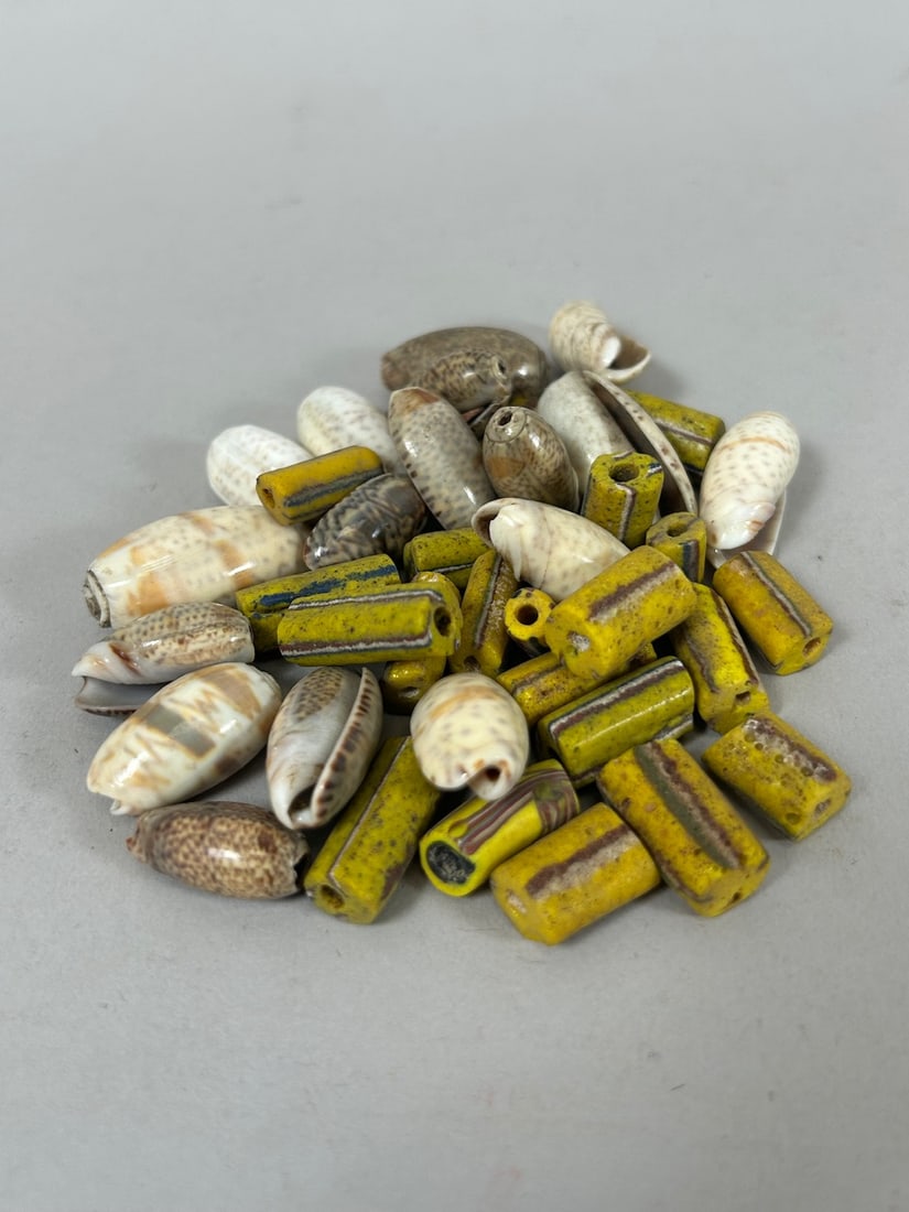 African Trade Beads & Shells (1 of 3)