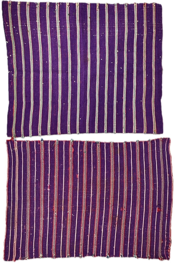 Lot of 2 - Hand Woven Guatemalan Textile, Ex Museum (1 of 10)