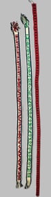 Lot of 3- Handwoven Guatemalan Faja (Belt) or Hat Band, Ex Museum