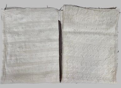 Lot of 2 - Vintage Uncut Huipils San Pedro Carcha, Alta Verapaz Region, Ex Museum