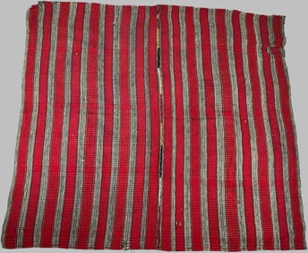 Lot of 2 - Vintage Tzute & Men's Ponchito, Ex Museum