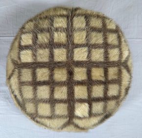 Vintage Inuit-style Muff Cushion From Early 20th Century