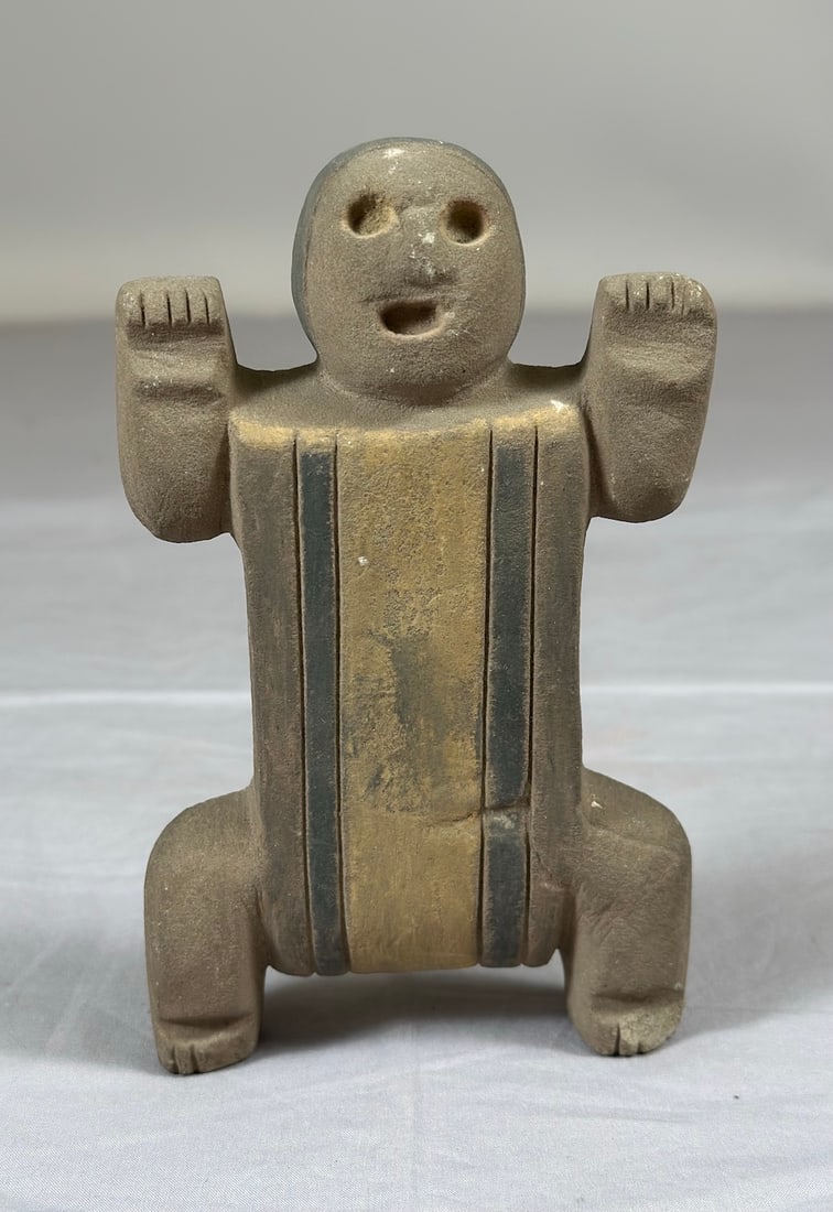 Possibly Pre-Columbian Stone Figure From Soutwest Arizona (1 of 5)