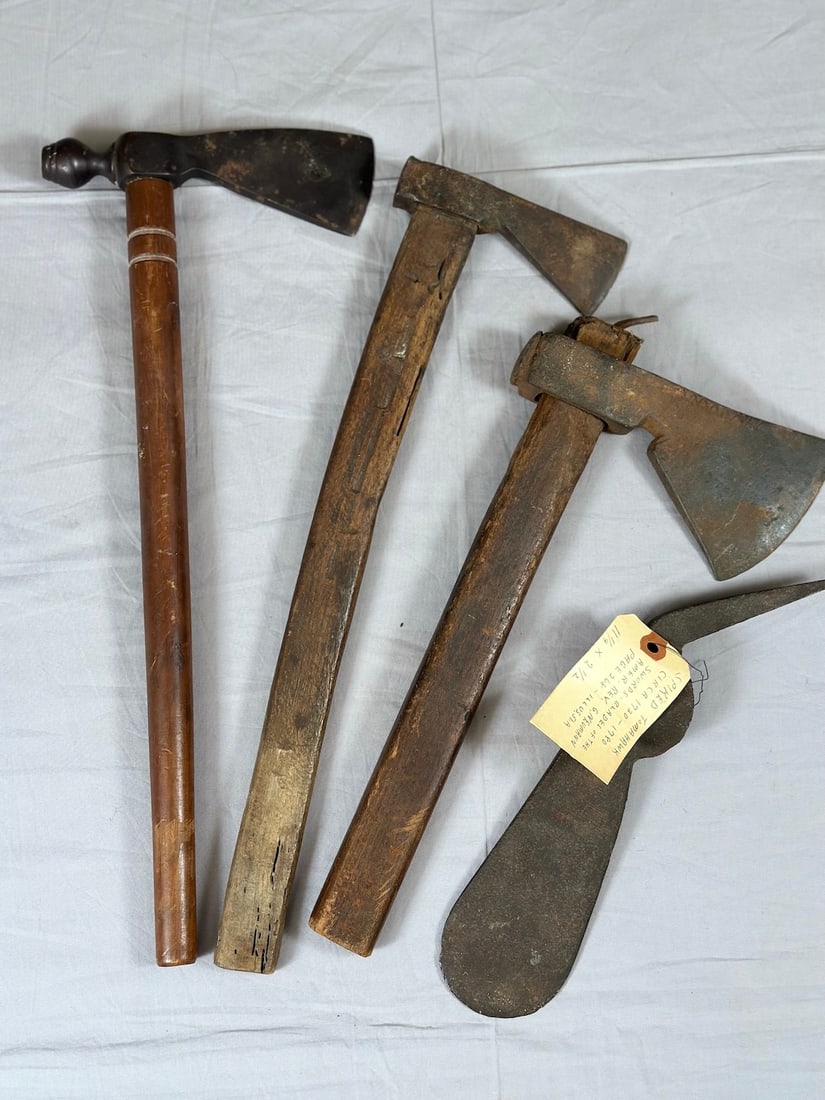 Lot of 4- Comanche Tomahawks From 1720-1780 (1 of 7)