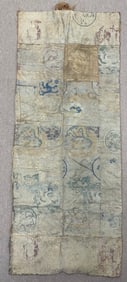 Chinese Silk Patchwork Textile