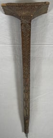 Traditional Wooden Possibly Headrest/Stool
