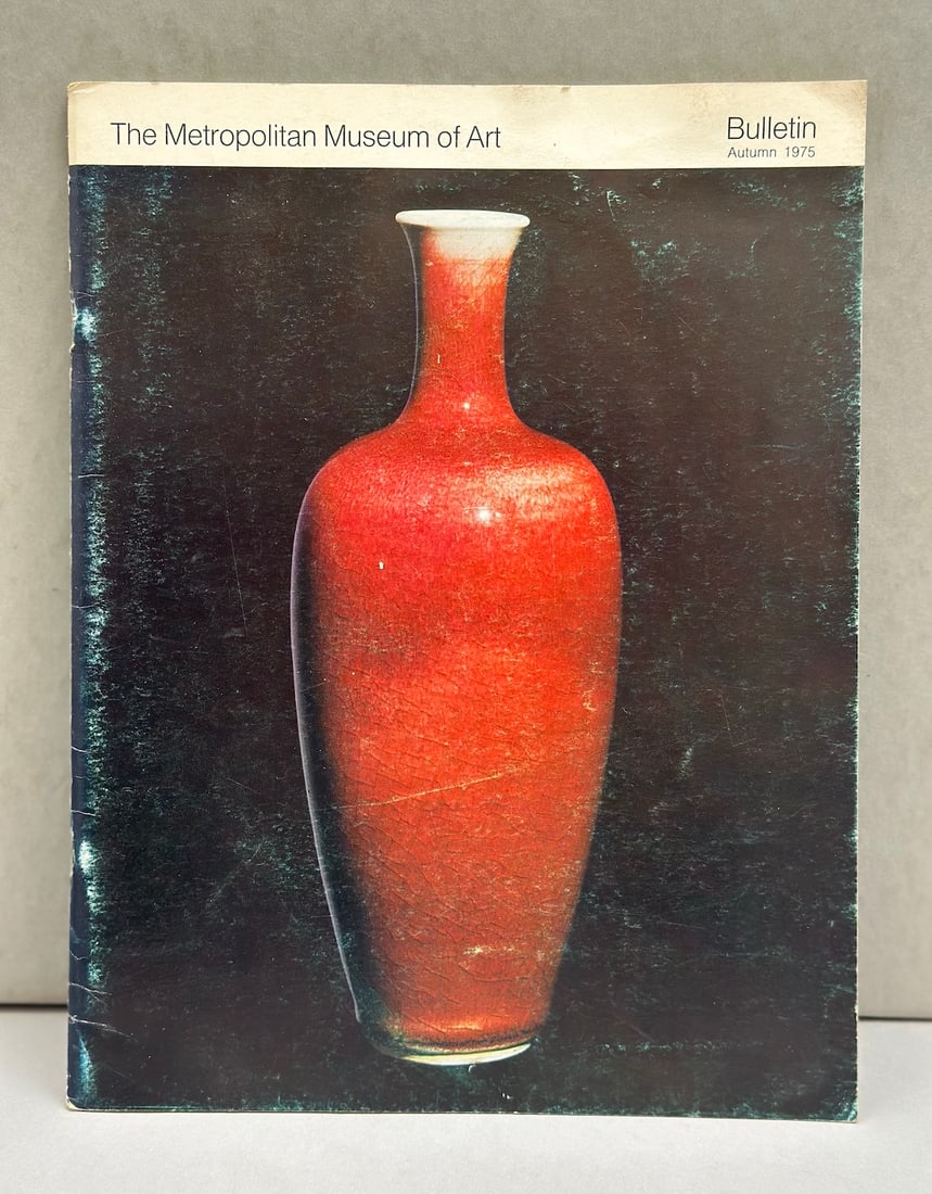 The Metropolitan Museum of Art-Bulletin Autumn 1975, Thomas Hoving Director: The Metropolitan Museum of Art-Bulletin Autumn 1975, Thomas Hoving Director