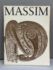 Massim Art of the Massim Area New Guinea by Douglas Newton. The Museum of Primitive Art, New York