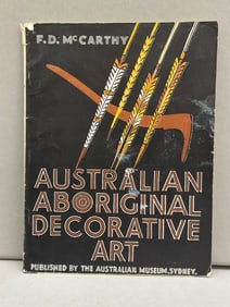 Australian Aboriginal Decorative Art by Frederick D.McCarthy. Published by Trustees of the
