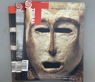3 Issues-The Magazine of Tribal Art-Pace Primitive Fine Tribal Art Africa-Oceania-Asia 2002/2004