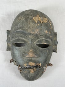 Ibibio Mask With Articulated Jaw, Nigeria, West Africa