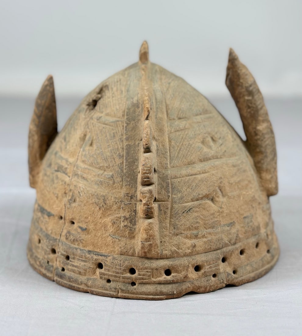 Dogon Wooden Helmet Mask Very Early-Climate Dry, Mali Collection: JJ Klegman (1 of 7)