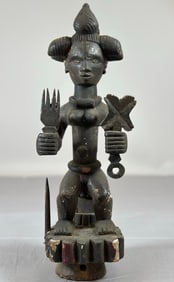 Nigerian Wood Figure