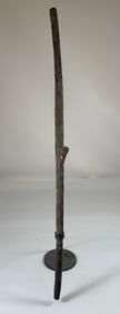 Likely Tokotoko Wood Orator`s Staff from New Zealand or Ocenia