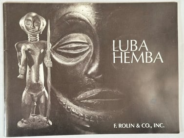 Luba Hemba April 20 To May 26, F. Rolin & Co., Inc. 1979. New York