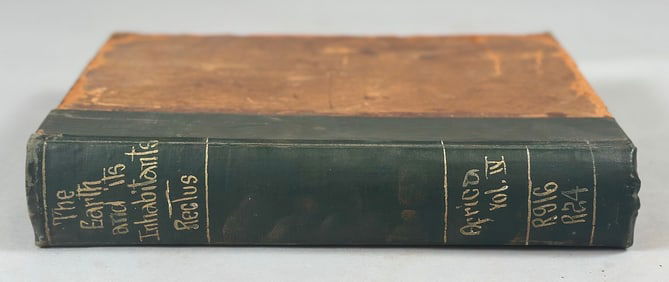 The Earth and Its Inhabitants AFRICA By Elisee Reclus, Edited By A.H.Keane, B.A. New York D.Appleton