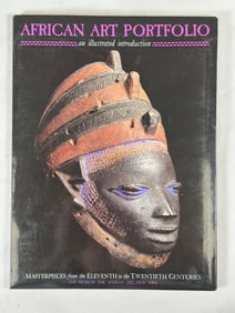 African Art Portfolio an Illustrated Introduction By Carol Thompson. The Museum For African Art, New