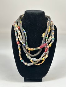 African Trade Bead Necklaces (5)