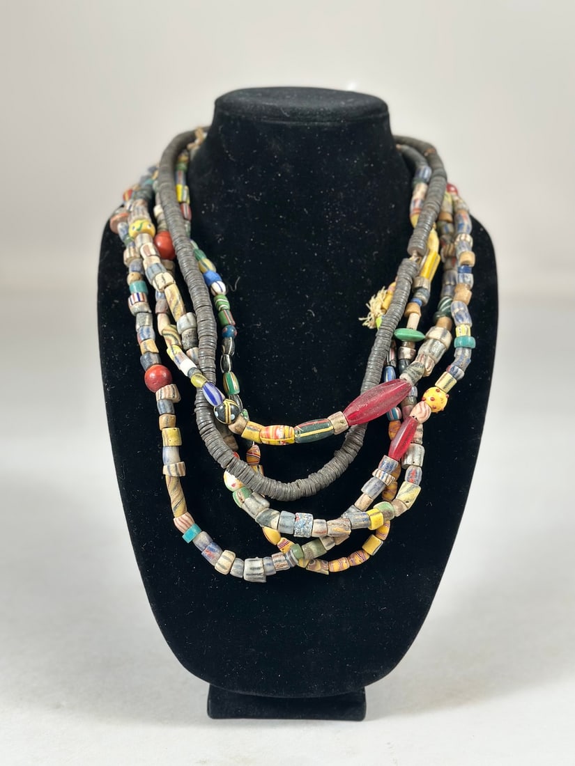 African Trade Bead Necklaces (5) (1 of 7)