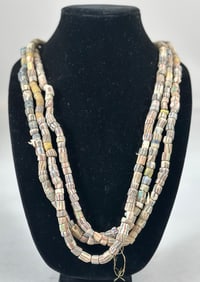 African Trade Bead Necklaces (3)