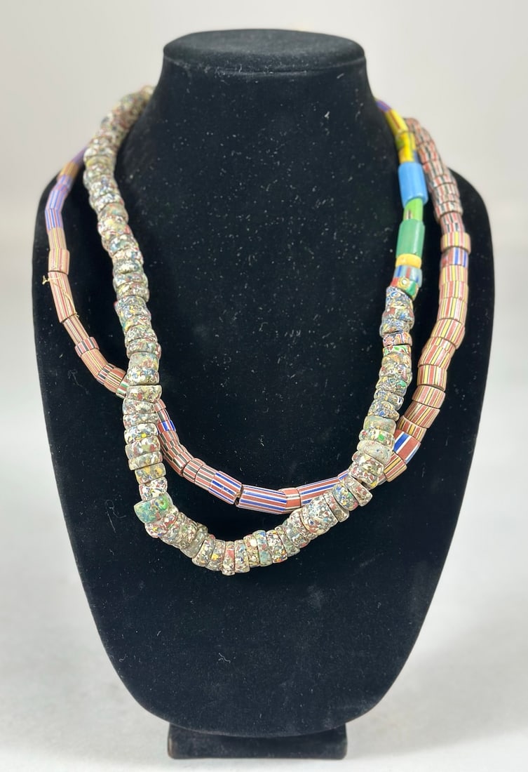 African Trade Bead Necklaces (2) (1 of 6)