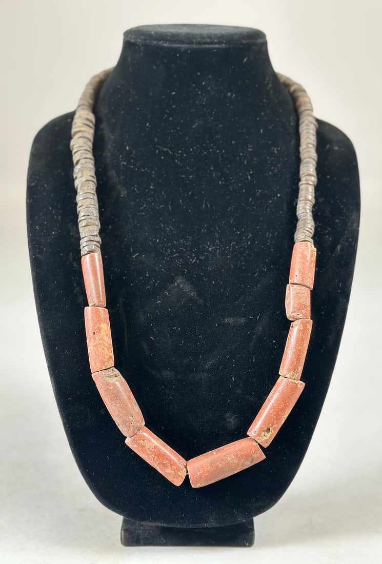 African Trade Bead Necklace (1 of 5)