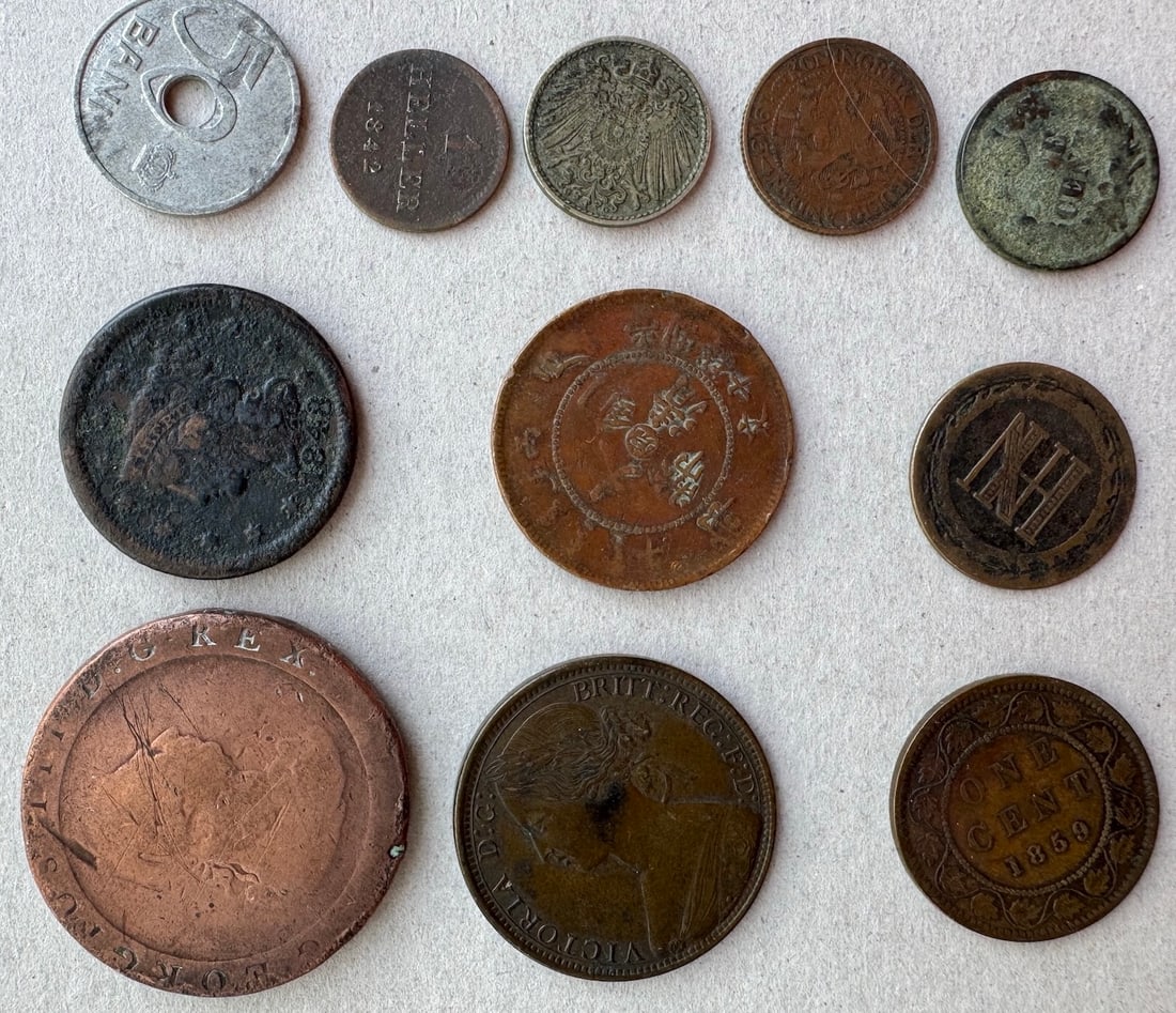 US and World Coins Years 1797 - 1921 (1 of 4)