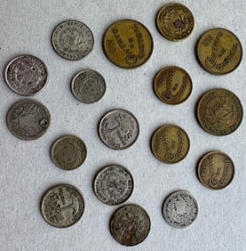Guatemala Silver & Copper Coins (16)