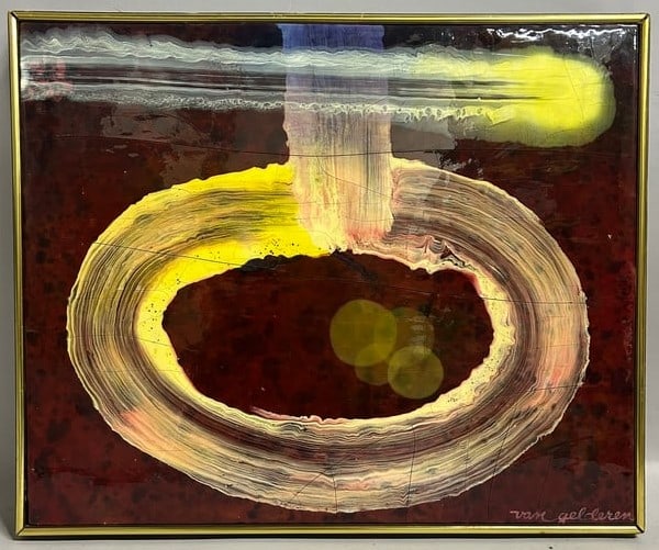 Heavy Abstract Mixed Media by Van Gelderen (1 of 5)