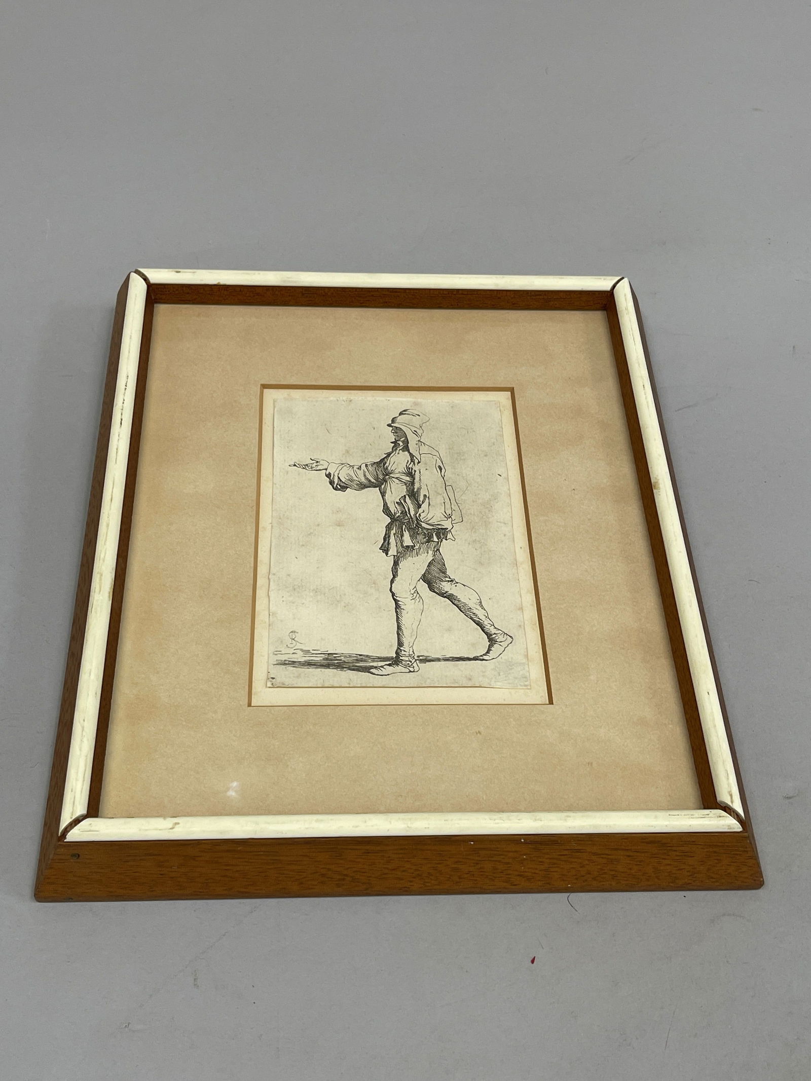 Salvator Rosa 17th C. Etching "Boy Carrying Book Under Left Arm" (1 of 5)