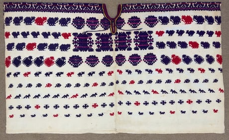 Traditional Vintage Guatemalan Huipil - Ex Museum