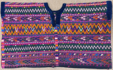 Traditional Vintage Guatemalan Huipil - Ex Museum