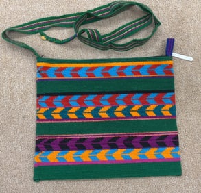 Vintage Guatemalan Crossbody Bag - Ex Museum