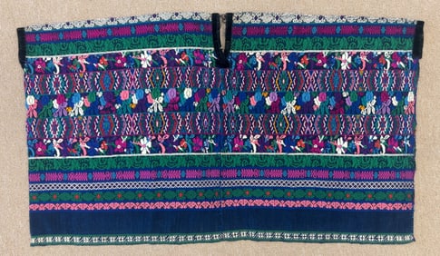 Traditional Vintage Guatemalan Huipil - Ex Museum