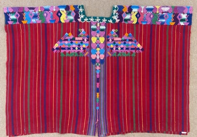 Traditional Vintage Guatemalan Huipil - Ex Museum