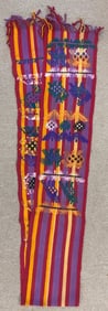 Vintage Ceremonial Guatemalan Shawl - Ex Museum