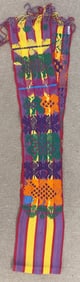 Vintage Ceremonial Guatemalan Shawl - Ex Museum