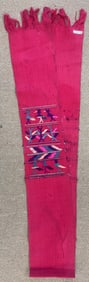 Vintage Ceremonial Guatemalan Shawl - Ex Museum