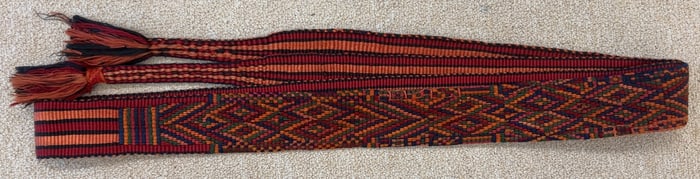 Vintage Ceremonial Guatemalan Belt - Ex Museum