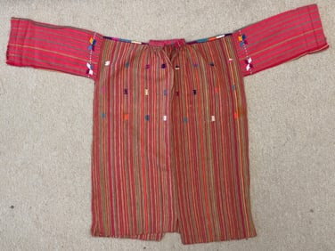 Vintage Ceremonial Guatemalan Shirt - Ex Museum