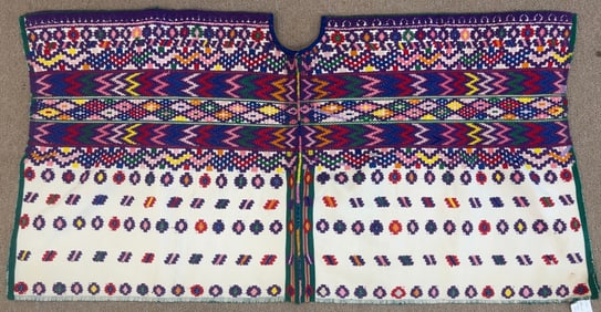 Traditional Vintage Guatemalan Huipil - Ex Museum