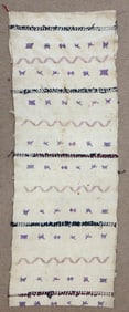 Vintage Ceremonial Guatemalan Shawl - Ex Museum