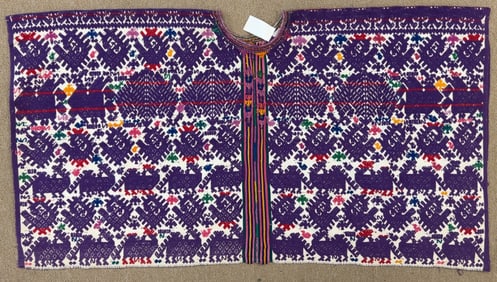 Traditional Vintage Guatemalan Huipil - Ex Museum