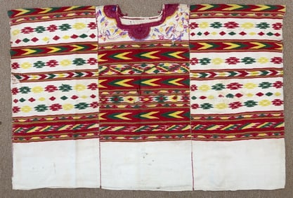 Traditional Vintage Guatemalan Huipil - Ex Museum